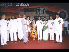 Felicitations at the Golden Jubilee celebrations of the Telugu Vignana Samithi of Bangalore
