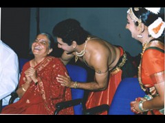 Infosys Foundation Chairperson Smt. Sudha Murthy sharing a lighter moment